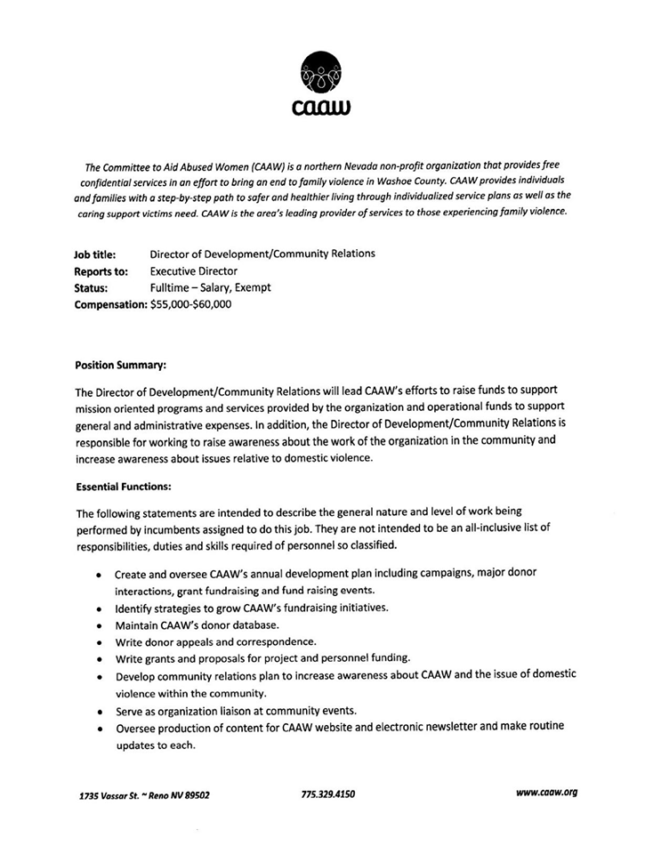 Non Profit Cover Letter Sample Executive Director - 200 ... (734 x 960 Pixel)